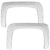 Smittybilt 17291-GAZ clr match M1 Fndr Flares