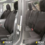 Smittybilt 57747701 GEAR CUSTOM FIT SEAT COVERS (FRONT) 2018+ JL JT