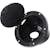 Smittybilt 75008 BILLET GAS COVER BLACK