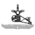 Smittybilt 76857LT BOLT ON TIRE CARRIER