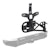 Smittybilt 76857LT BOLT ON TIRE CARRIER