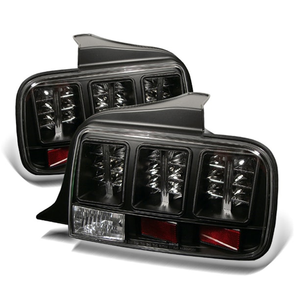 Spyder Auto 5003546 (Spyder) Ford Mustang 05-09 LED Tail Lights-Black