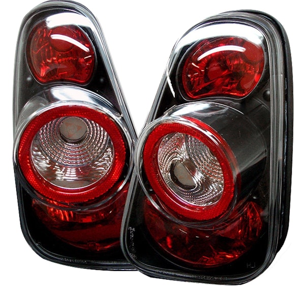 Spyder Auto 5006240 (Spyder) Mini Cooper 02-06/Cooper Convertibles 05-08 Euro Style Tail Lights-Blac