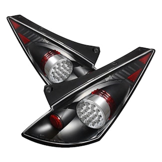Spyder Auto 5006714 (Spyder) Nissan 350Z 03-05 LED Tail Lights-Black