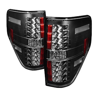 Spyder Auto 5008374 (Spyder) Ford F150 09-14 LED Tail Lights-Black