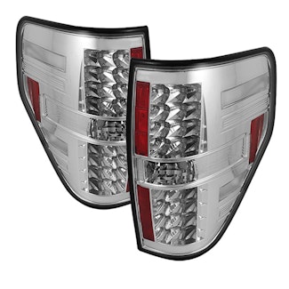 Spyder Auto 5008404 (Spyder) Ford F150 09-14 LED Tail Lights-Chrome