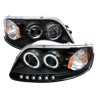 Spyder Auto 5010292 (Spyder) Ford F150 97-03/Expedition 97-02 1PC Projector Headlights-( Will Not Fi
