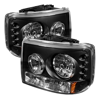 Spyder Auto 5012449 LED Crystal Headlights Spyder Auto 5012449 LED Crystal Headlights