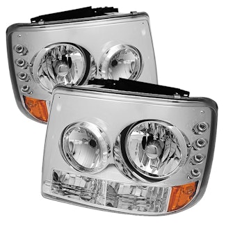 Spyder Auto 5012456 LED Crystal Headlights Spyder Auto 5012456 LED Crystal Headlights