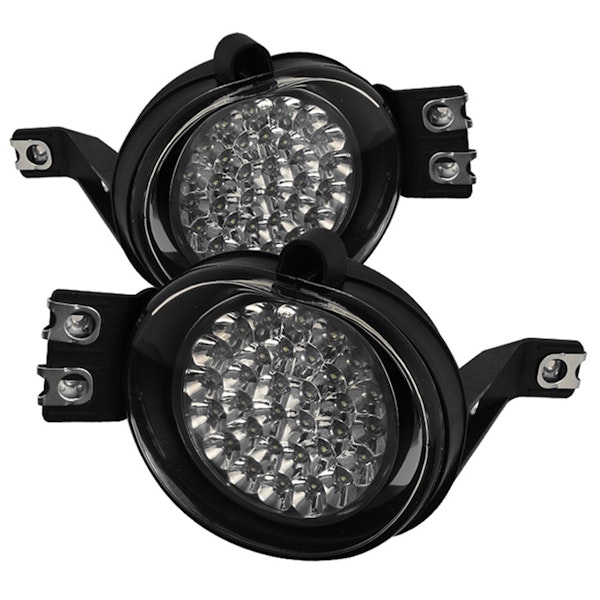 Spyder Auto 5015600 (Spyder) Dodge Ram 02-08/Durango 04-06 LED Fog Lights w/Switch-Clear