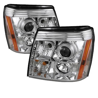 Spyder Auto 5037930 (Spyder) Cadillac Escalade 02-03 Projector Headlights-Halogen Model Only ( Not C
