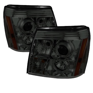 Spyder Auto 5038067 (Spyder) Cadillac Escalade 02-03 Projector Headlights-Halogen Model Only ( Not C