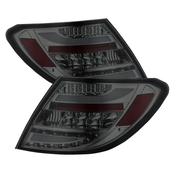 Spyder Auto 5072696 (Spyder) Mercedes Benz W204 C-Class 08-11 LED Tail Lights-Incandescent Model onl
