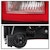 Spyder Auto 5072993 ( xTune ) Dodge Ram 02-06 1500/Ram 2500/3500 03-06 LED Tail Light-Red Clear