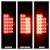 Spyder Auto 5072993 ( xTune ) Dodge Ram 02-06 1500/Ram 2500/3500 03-06 LED Tail Light-Red Clear