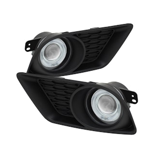 Spyder Auto 5073273 (Spyder) Dodge Charger 2011-2014 Halo Projector Fog Lights w/Switch-Clear