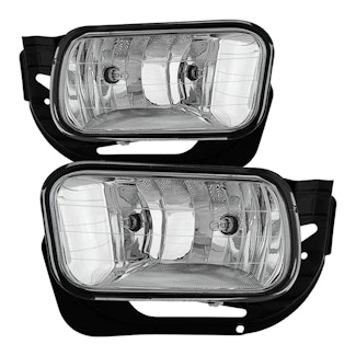 Spyder Auto 5080363 (Spyder) Dodge Ram 09-12 1500/10-12 2500 3500 OEM Fog Light ( Come With Metal Br