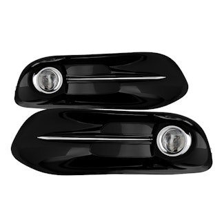 Spyder Auto 5080455 (Spyder) Dodge Dart 2013-2015 OEM Fog Light W/Universal Switch-Clear