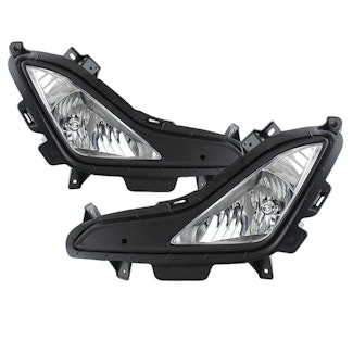 Spyder Auto 5080462 (Spyder) Hyundai Elantra 2014-2016 OEM Style Fog Lights W/Switch-Clear
