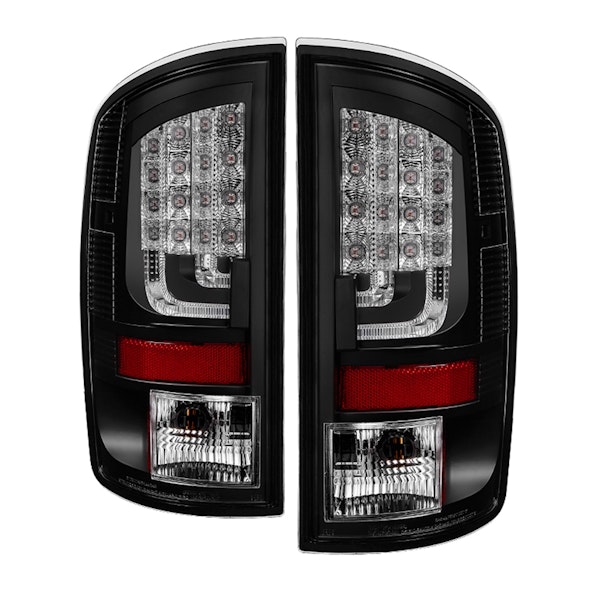 Spyder Auto 5081810 (Spyder) Dodge Ram 02-06 1500/Ram 2500/3500 03-06 Version 2 LED Tail Light-Black