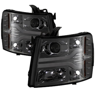 Spyder Auto 5083623 (Spyder) Chevy Silverado 1500 07-13/2500HD/3500HD 07-14 Version 3 Projector Head
