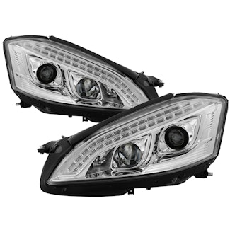 Spyder Auto 5083906 (Spyder) Mercedes Benz W221 S Class 07-09 Projector Headlights-Xenon/HID Model O