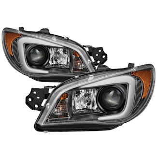 Spyder Auto 5083920 (Spyder) Subaru Impreza WRX 2006-2007 Projector Headlights-Halogen Model Only (