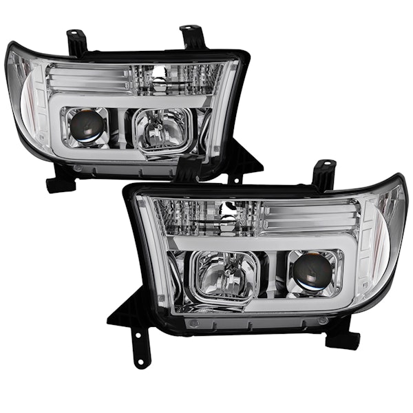 Spyder Auto 5084651 (Spyder) Toyota Tundra 07-13/Toyota Sequoia 08-13 Version 2 Projector Headlights