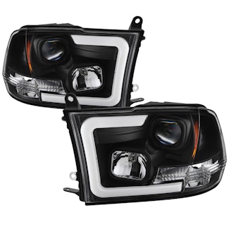 Spyder Auto 5084811 (Spyder) Dodge Ram 1500 09-16/Ram 2500/3500 10-16 Version 2 Projector Headlights
