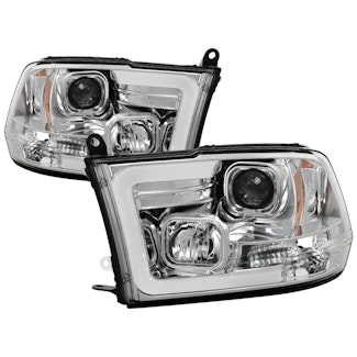 Spyder Auto 5084828 (Spyder) Dodge Ram 1500 09-16/Ram 2500/3500 10-16 Version 2 Projector Headlights