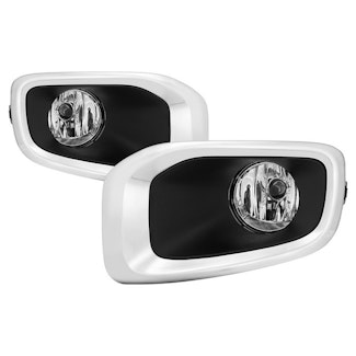 Spyder Auto 5085023 (Spyder) Jeep Renegade 2015-2017 OEM Fog Lights W/Switch and Cover-Clear