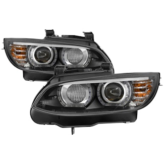 Spyder Auto 5085184 (Spyder) BMW F92 3 Series 08-10 Projector Headlights-LED DRL-Black
