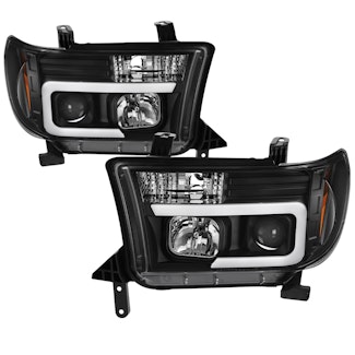 Spyder Auto 5085344 (Spyder) Toyota Tundra 07-13/Toyota Sequoia 08-13 Version 2 Projector Headlights