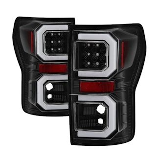 Spyder Auto 5085368 ( Spyder ) Toyota Tundra 07-13 Version 2 Light Bar LED Tail lights-Black