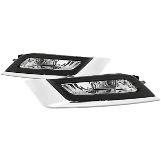 Spyder Auto 5085405 (Spyder) Ford Fusion 2017-2018 OEM Fog Lights W/Switch and Cover-Clear