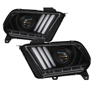Spyder Auto 5085429 (Spyder) Ford Mustang 2010-2013 Halogen Model only (Does Not Fit HID Model) Ligh