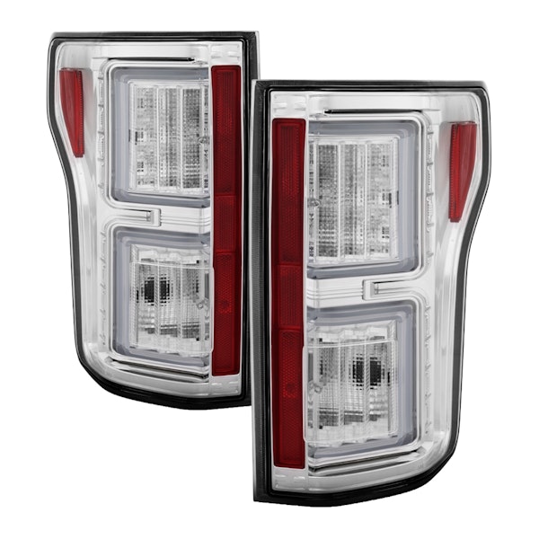 Spyder Auto 5085658 ( Spyder ) Ford F150 2018-2019 Light Bar LED Tail Lights (not compatible with re