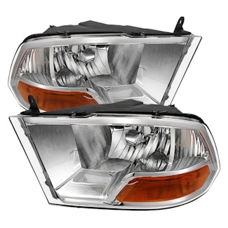 Spyder Auto 9022937 ( POE ) Dodge Ram 1500 09-12 ( Non Quad Headlights ) Crystal Headlights-Chrome