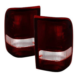 Spyder Auto 9030574 ( xTune ) Ford Ranger 93-97 OE Style Tail Lights-Red Smoked