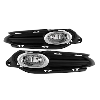 Spyder Auto 9031472 (Spyder) Honda HR-V Vezel 2015-2016 OEM Fog Lights W/Switch and Cover-Clear