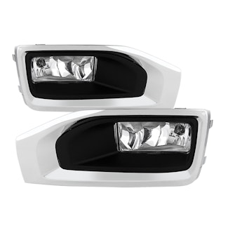 Spyder Auto 9031571 (Spyder) GMC Yukon/Yukon XL 2015-2017 OEM Fog Lights W/Cover and Switch-Clear
