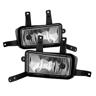Spyder Auto 9031588 (Spyder) Chevy Suburban Tahoe 2015-2017 OEM Fog Lights W/Chrome trim Cover and S