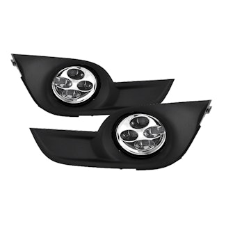 Spyder Auto 9031649 (Spyder) Nissan Altima 2013-2015 Sedan Daytime DRL LED Running Fog Lights w/Swit