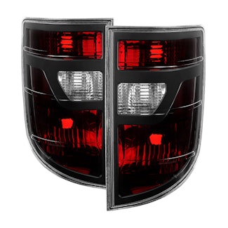 Spyder Auto 9033193 ( xTune ) Honda Ridgeline Pickup 06-08 OEM Style Tail Lights-Red Smoked