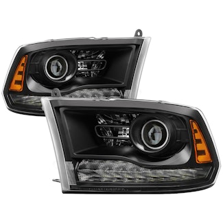 Spyder Auto 9040238 ( POE ) Dodge Ram 2013-2017 Halogen Models ( Only Fit Models with factory projec