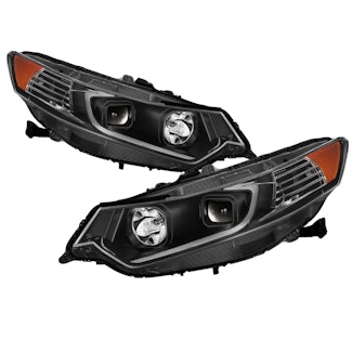 Spyder Auto 9042218 Light Bar DRL Projector Headlights