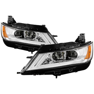 Spyder Auto 9042898 DRL Light Bar Projector Headlights