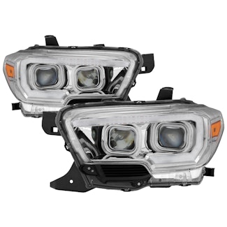 Spyder Auto 9043017 DRL Light Bar Projector Headlights
