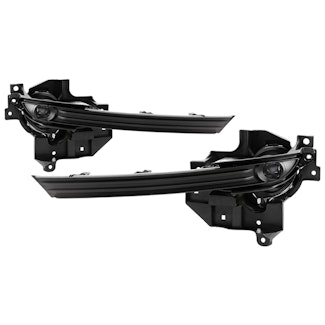 Spyder Auto 9043352 ( Spyder ) Mazda CX-5 2017-2018 OEM Style Full LED Fog Light w/Switch-Clear