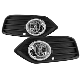 Spyder Auto 9044267 ( Spyder ) Honda HR-V 2019+OEM Style Fog Lights W/OEM Switch and Chrome Trim Cov